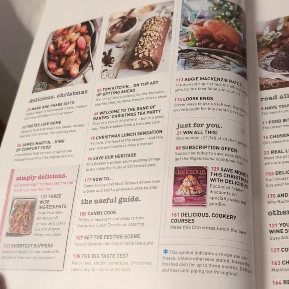 Delicious Cooking Magazine 4 Issues - Picture 3 of 15